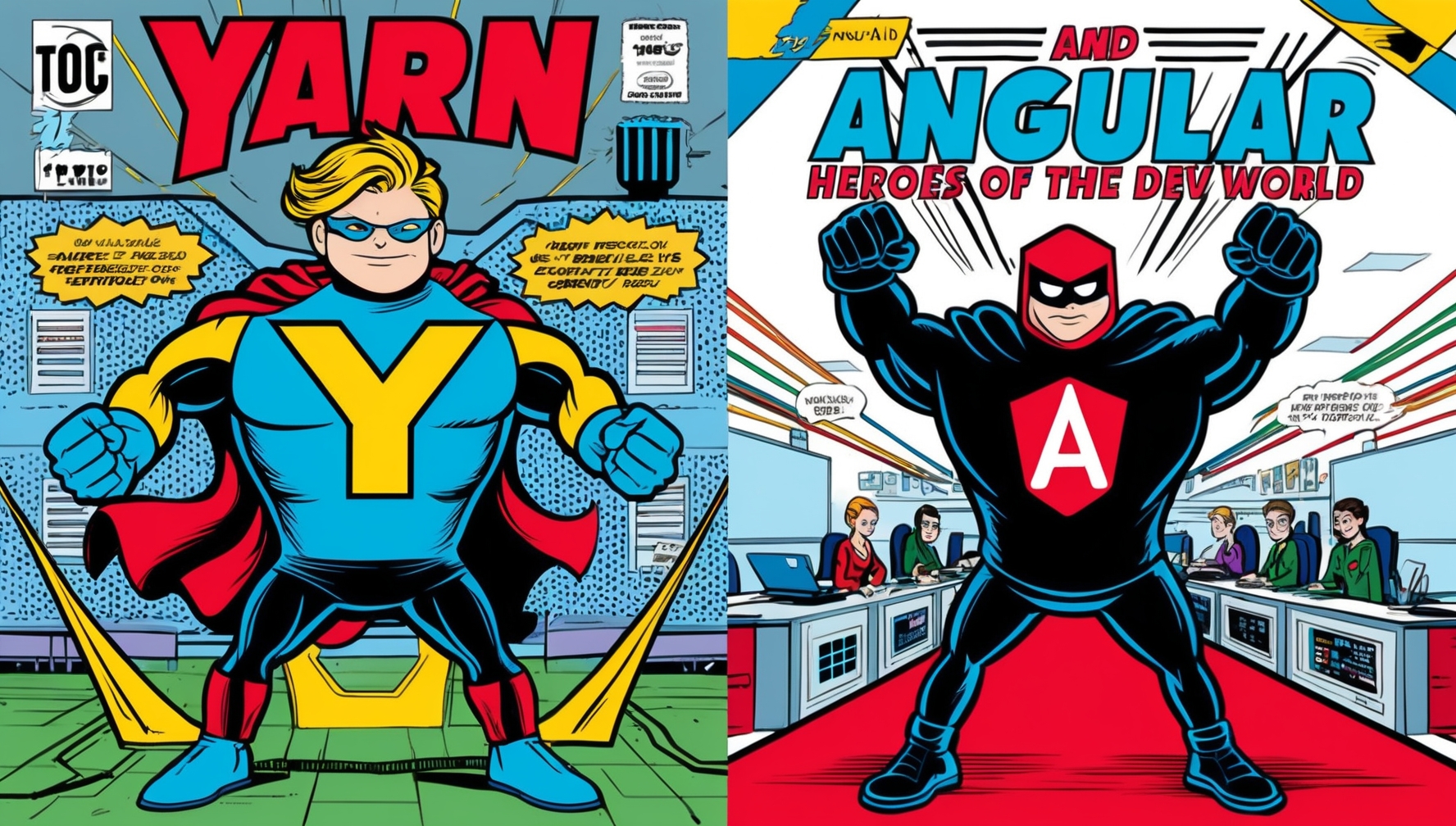 Yarn and Angular: Heroes of the Dev World